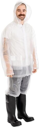 Stansport 3-Piece Deluxe Rainsuit - Green (972-G-L) in Saudi Arabia