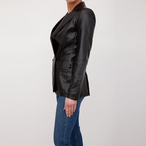 GUESS Women's New Emelie Blazer, Mystic Wine Multi, Extra Large in Saudi Arabia