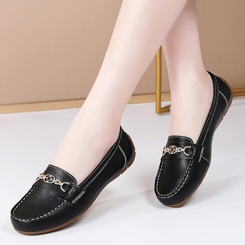 Loafers for Women Comfortable Flats Penny Loafers Slip-Ons Women's Driving Mocs Walking Shoes Ladies Work Business Casual Dress in Kuwait
