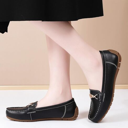 Loafers for Women Comfortable Flats Penny Loafers Slip-Ons Women's Driving Mocs Walking Shoes Ladies Work Business Casual Dress in Kuwait