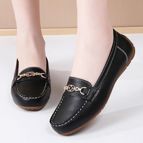 Loafers for Women Comfortable Flats Penny Loafers Slip-Ons Women's Driving Mocs Walking Shoes Ladies Work Business Casual Dress in Kuwait
