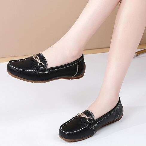 Loafers for Women Comfortable Flats Penny Loafers Slip-Ons Women's Driving Mocs Walking Shoes Ladies Work Business Casual Dress in Kuwait