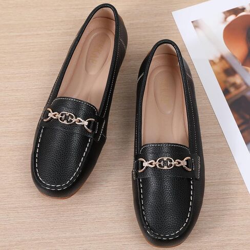 Loafers for Women Comfortable Flats Penny Loafers Slip-Ons Women's Driving Mocs Walking Shoes Ladies Work Business Casual Dress in Kuwait
