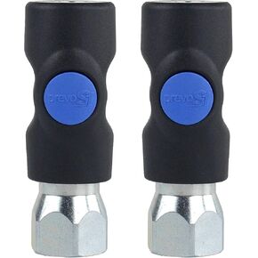 2 Prevost Safety Air Plug 1/4 "Coupler ISI061203 1/2" FNPT Prevo S1