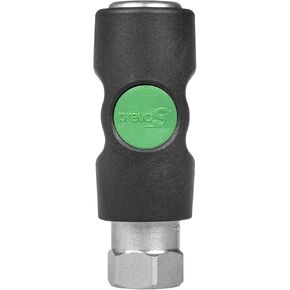 Prevost ESI 111203CB High Flow Safety Air Coupler 1/2" FNPT 1/2" Body Prevo S1