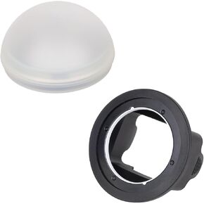 Rogue Flash Diffuser Dome و Rogue Flash Adapter Standard V2 - فلاش التصوير الفوتوغرافي لوزن الدقة