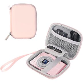 Waterproof Digital Camera Case,Suitable for Kodak Pixpro Fz45/Pixpro Fz55/Canon Powershot Elph 360 Case/G7x/Selphy/Ixy/Laser Printer/Sony Cybershot Camera Case,Rose Gold camera case