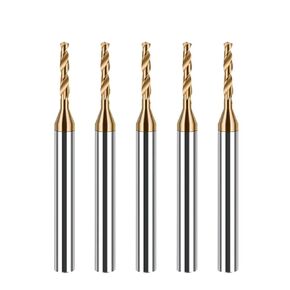2.03-3.75mm Micro Drill Mini Coated Solid Carbide Bit Metal Iron Steel Hole Drilling 3xD Cutting Length D=4mm CNC Tool 1pcs(3.08xD4x18x50)