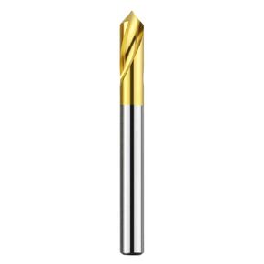 Spot Drill 60 90 120 Degree 1-20MM Ti Carbide Guide Hole Chamfer Machine Tool CNC Drilling Metal Drills(M35 90 Degree,D20X100L_10PCS)