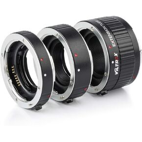 DG-C Auto-Focus Macro Lens Extension Tube Set (12mm, 20mm, 36mm Length) for Canon EF/EF-S Mount Lenses