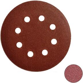 5 Inch Sanding Disc Aluminum Flocking Back Sandpapers For 40-2000 Grits