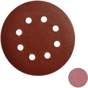 5 Inch Sanding Disc Aluminum Flocking Back Sandpapers For 40-2000 Grits