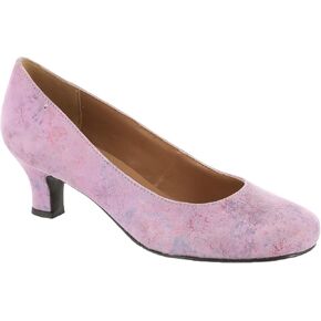 ARRAY Women’s Flatter Low Heel Leather Dress Pump