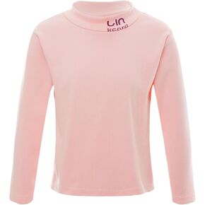 Kids Baby Girls Casual Thermal Tops Winter Undershirt Solid Color Mock Neck Warm Long Sleeve Tops