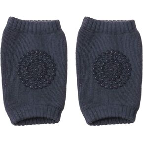 Baby Knee Pad Kids Safety Crawling Elbow Cushion Infants Protector Safety Leg Warmer Girls Boys Accessories, Dark Grey