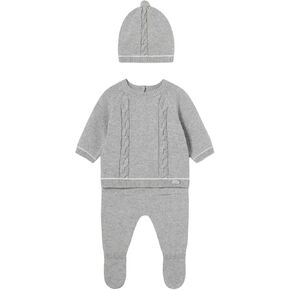 Mayoral Leg Warmer & hat Set for Baby-Boys Heather gr