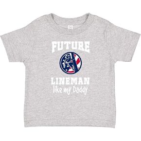inktastic Future Lineman Like Daddy Baby T-Shirt