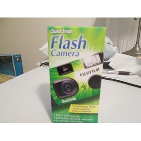 Fujifilm Quicksnap Flash 400 27 Exposure Single-Use Film Camera