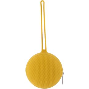 Storage Bag Cups Storage Case Portable Holder Pacifier Holders Carrier Case for Cups Convenient Silicone Bag Yellow
