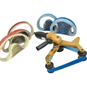40A & 100 Belts Pipe Polisher Grind Sander by BLUEROCK Tools Belts fits Metabo