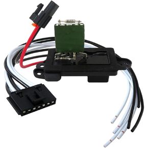 Upgraded 89019088 Blower Fan Speed Resistor Kit with Harness Reference OE part number: for 89019088/973-405/15-81086/22807123