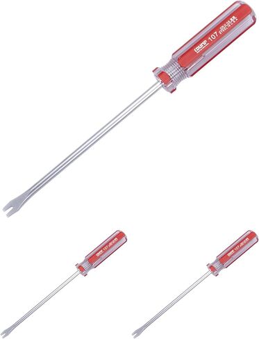 3 Pack V-Shaped and U-Shaped Bent Nail Puller Screwdriver,Multi-Purpose Tool for Sofa,Car Decoration,Door Panel Nail Removal (6 Inch U shape) in Saudi Arabia