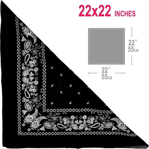 BASICO 6,12,36 PK Baby Pink/Blue Bandana I Baby Shower Decorations for Girl Boy (12PK, Solid Pink) in Kuwait