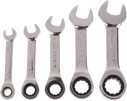 Short Handle Adjustable Head Ratchet Wrench Mini Fast Ratchet Wrench Labor-saving Auto Repair Hardware Dual-purpose Tool in Saudi Arabia
