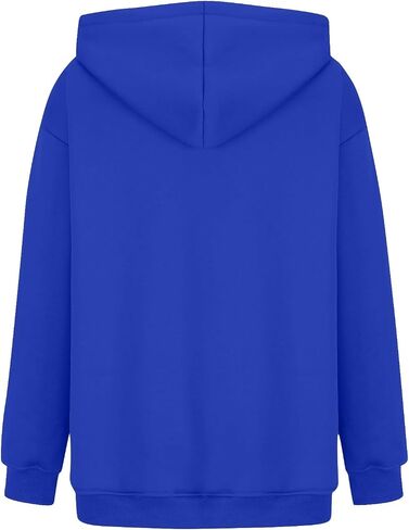 Fall Outfits for Women 2024 Oversized Hoodie Casul Sweatpants with Pockets Solid Color 2 Piece Lounge Sets in Saudi Arabia