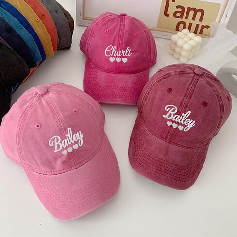 Custom Toddler Girl Baseball Hat Personalized Toddler Girls Baseball Cap Custom Embroidered Hats Kid Ball Caps in Saudi Arabia