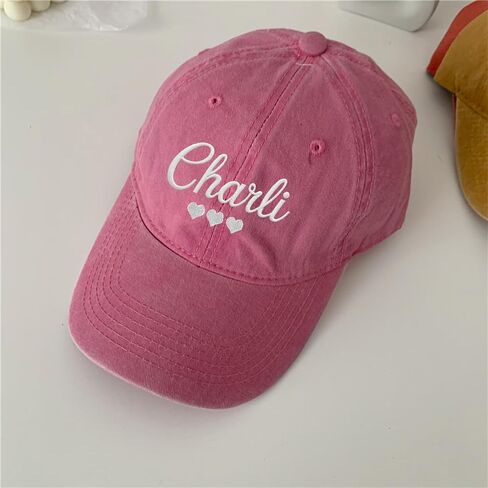 Custom Toddler Girl Baseball Hat Personalized Toddler Girls Baseball Cap Custom Embroidered Hats Kid Ball Caps in Saudi Arabia