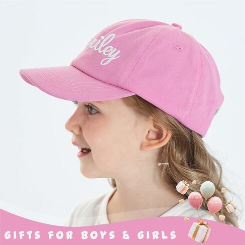 Custom Toddler Girl Baseball Hat Personalized Toddler Girls Baseball Cap Custom Embroidered Hats Kid Ball Caps in Saudi Arabia