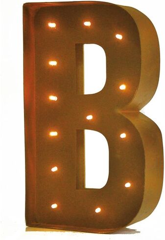 ريفي خمر 11 بوصة LED LED LED LETTERS - الحرف الخامس in Kuwait