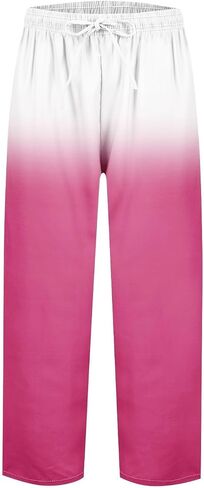 Linen Pants Women Petite 2025 Drawstring Pants Capri Pants 2025 Pants with Pockets Wide Leg Cropped Pants Linen in Kuwait