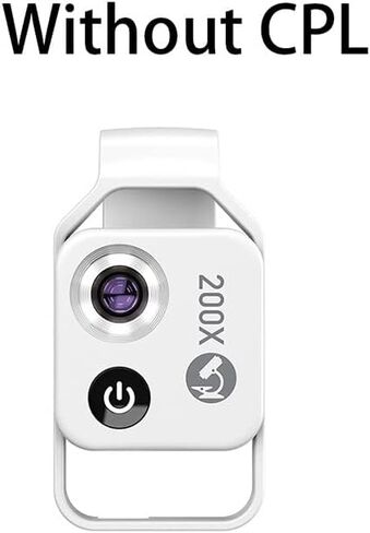 Microscope Observation 200X Magnification Microscope Lens for Phone Camera Lens(Black with CPL) in Kuwait
