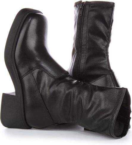 حذاء Vagabond Shoemakers Dorah جلد قصير قابل للتمدد باللون الأسود مقاس EU 37 (US للسيدات 7) M in Kuwait