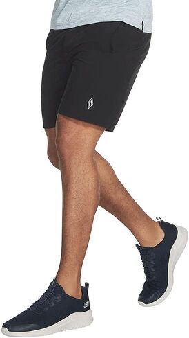 Skechers mens Go Walk Movement 7" Shorts, Bold Black, X-Large US in Saudi Arabia