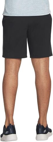 Skechers mens Go Walk Movement 7" Shorts, Bold Black, X-Large US in Saudi Arabia