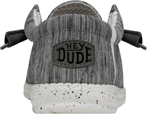 حذاء Hey Dude للرجال Wally Stretch Stone White مقاس 11 | أحذية رجالية | أحذية رجالية سهلة الارتداء | مريحة وخفيفة الوزن in Saudi Arabia