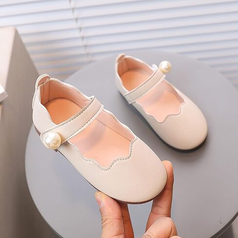 Little Girls Mary Jane Dress Shoes Slip On Ballerina Flats for Wedding, Party Girls Summer Shoes Toddler Kids Shoes Girls in Saudi Arabia