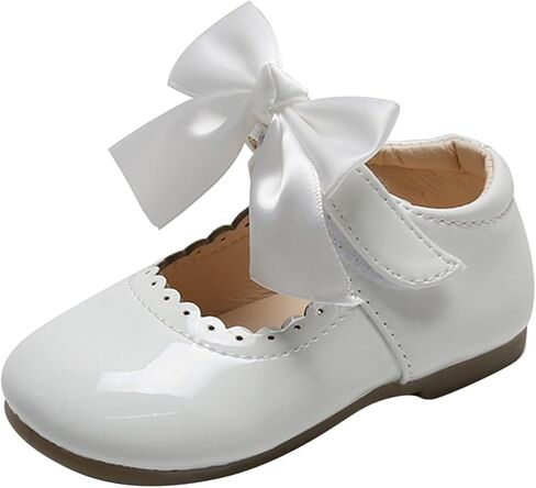 Toddler Little Girls Dress Ballet Mary Jane Bow Flats Shoes Flower Girl Dress Shoes Party School Shoes for Kids in Saudi Arabia