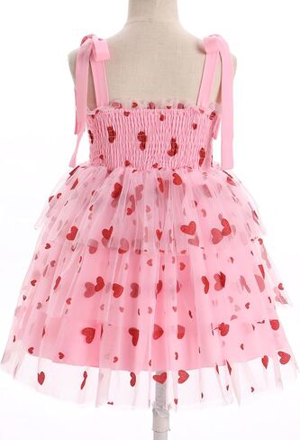 Idopip Baby Girls Tutu Dress Summer Summer Summeress Backless Princess Birthday Dresses Party Party Smocked Tulle Bowknot Sundress in Kuwait