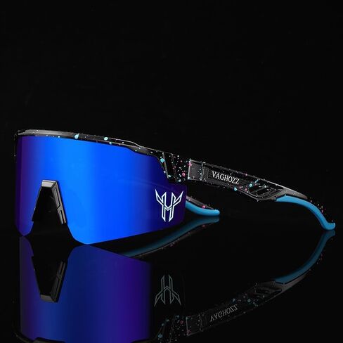 VAGHOZZ Polarized Cycling Sunglasses for Adult and Youth Men Women Unisex UV Protection Eyewear Goggles for Baseball Outdoor in Saudi Arabia