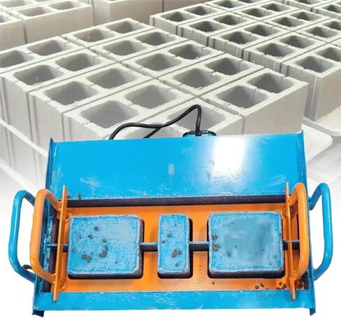 Cement Block Forming Machine, Brick Making Machine, Multiple Molds Optional, 23kn Pressure, 45s Fast Forming, 30 Bricks/H, Suitable for Home Use, Farm Manufacturing, Etc.,H7 in Saudi Arabia