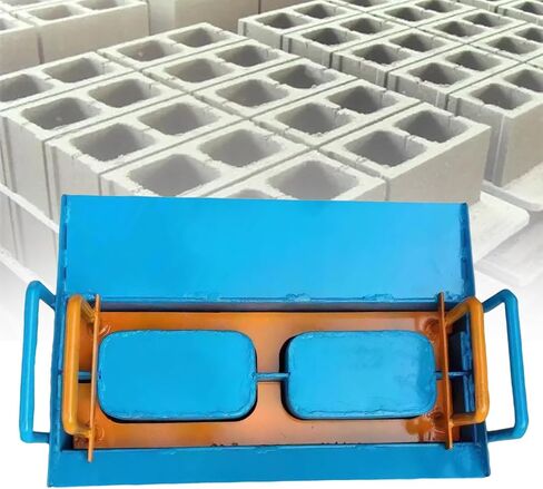 Cement Block Forming Machine, Brick Making Machine, Multiple Molds Optional, 23kn Pressure, 45s Fast Forming, 30 Bricks/H, Suitable for Home Use, Farm Manufacturing, Etc.,H7 in Saudi Arabia