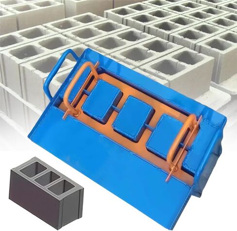 Cement Block Forming Machine, Brick Making Machine, Multiple Molds Optional, 23kn Pressure, 45s Fast Forming, 30 Bricks/H, Suitable for Home Use, Farm Manufacturing, Etc.,H7 in Saudi Arabia