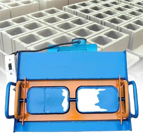 Cement Block Forming Machine, Brick Making Machine, Multiple Molds Optional, 23kn Pressure, 45s Fast Forming, 30 Bricks/H, Suitable for Home Use, Farm Manufacturing, Etc.,H7 in Saudi Arabia