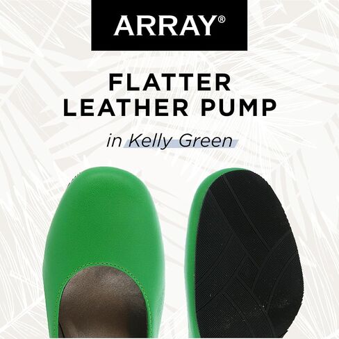 ARRAY Women’s Flatter Low Heel Leather Dress Pump in Saudi Arabia
