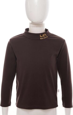 Kids Baby Girls Casual Thermal Tops Winter Undershirt Solid Color Mock Neck Warm Long Sleeve Tops in Saudi Arabia