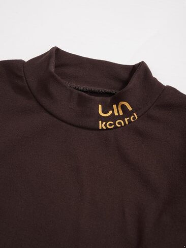 Kids Baby Girls Casual Thermal Tops Winter Undershirt Solid Color Mock Neck Warm Long Sleeve Tops in Saudi Arabia